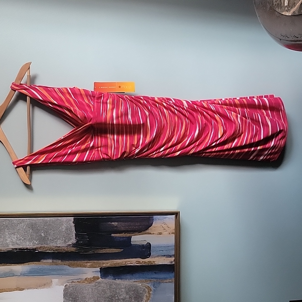 NWT Ralph Lauren fitting V neck dress size 4